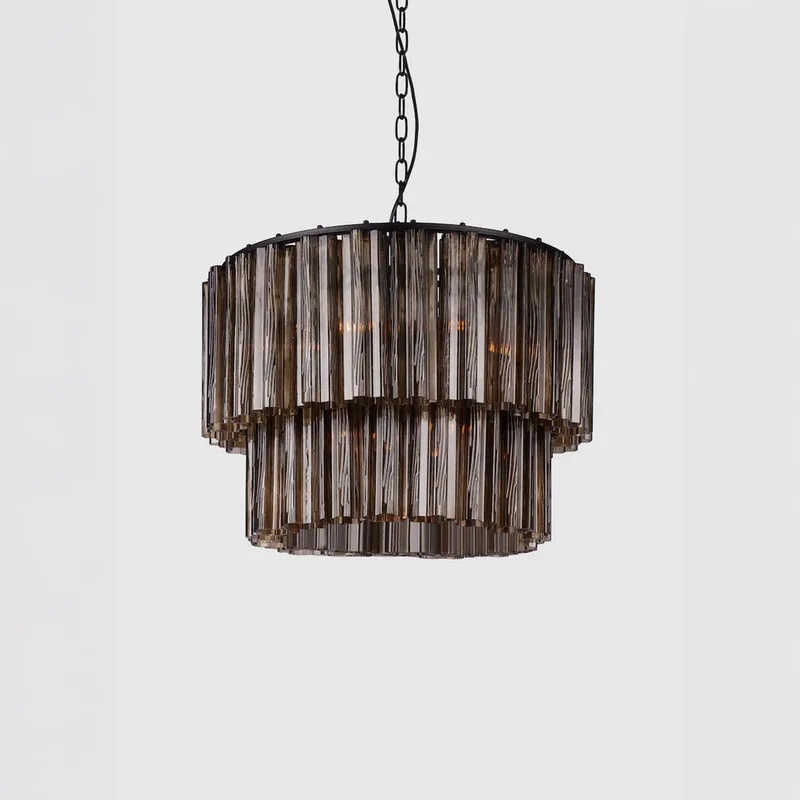 Fontaine Chandelier 2-Layer Brown von Meublé – Produktfoto