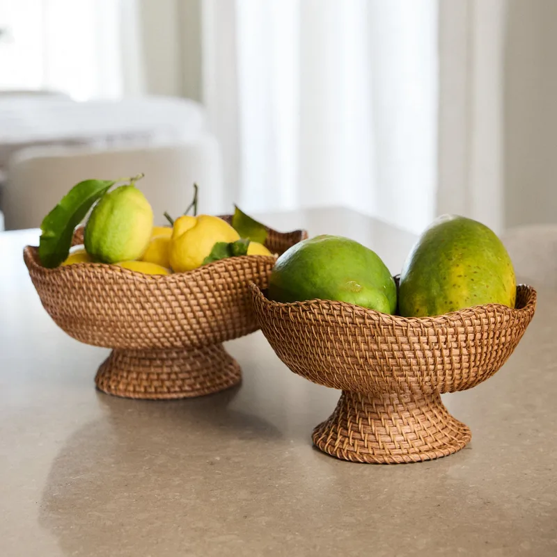 Pam Rattan Basket L by Meublé – interior photo 2 of 3