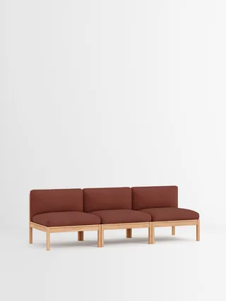 3 Seater Sofa van MOEBE in Autumn, Autumn 101, Oak – productfoto 31 van 34