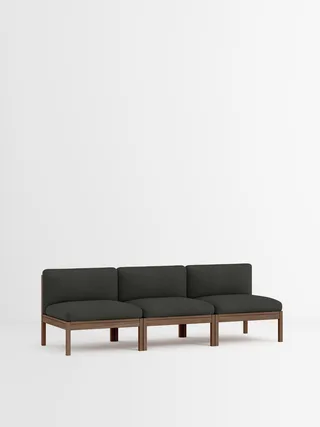 3 Seater Sofa van MOEBE in Re-Wool 2, Re-Wool 2 – 198, Smoked Oak – productfoto 35 van 35