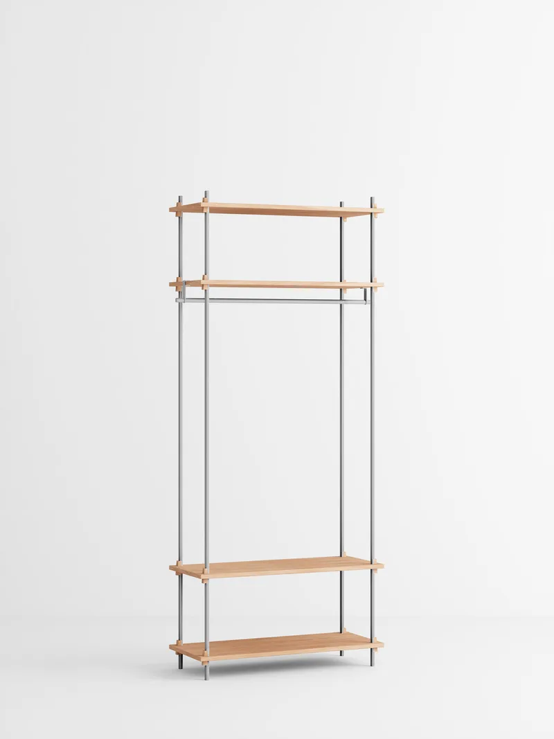 Shelving System – s.200.1.F by MOEBE in Black – product photo 1 of 4