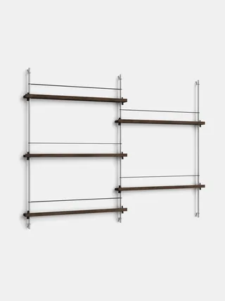 Magazine Shelving – MS.115.2 by MOEBE in Black – product photo 4 of 13