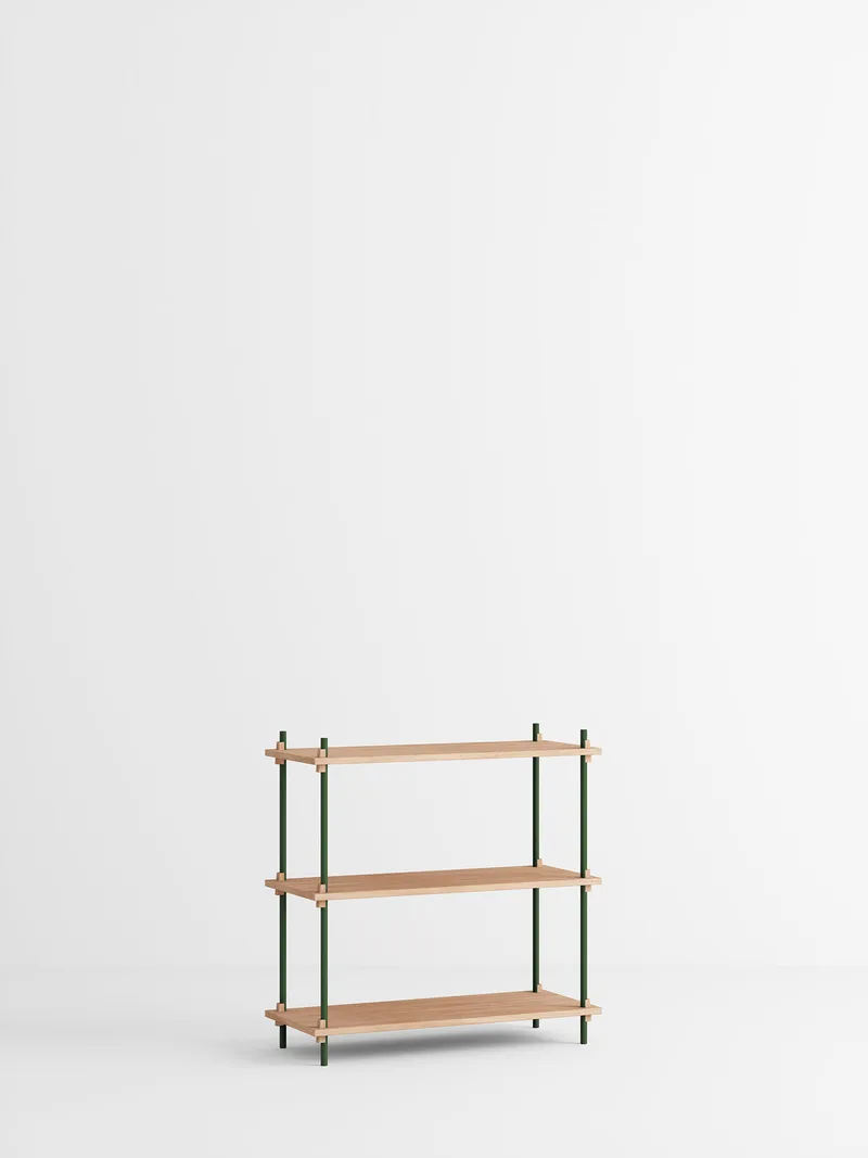 Shelving System – s.85.1.A by MOEBE in Oak/Pine-Green – product photo 4 of 4