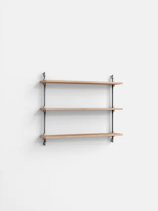 Wall Shelving – ws.65.1 von MOEBE in Black – Produktfoto 1 von 4