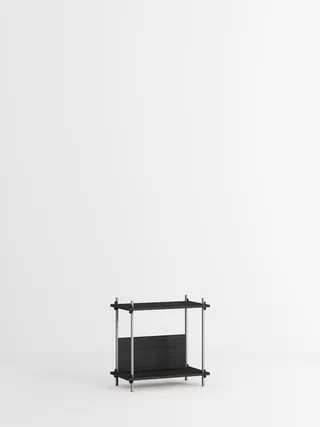 Shelving System – s.65.1.C by MOEBE in Black – product photo 2 of 4