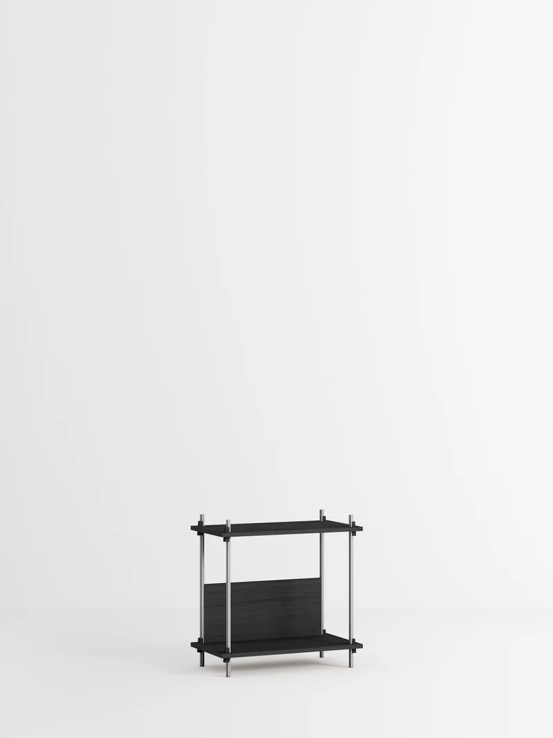 Shelving System – s.65.1.C by MOEBE in Black – product photo 2 of 4