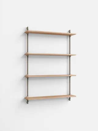 Wall Shelving – ws.115.1 by MOEBE in Oak/Warm-Grey – product photo 4 of 4