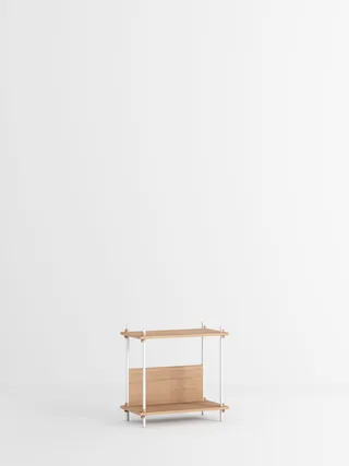 Shelving System – s.65.1.C by MOEBE in Oak/White – product photo 4 of 4