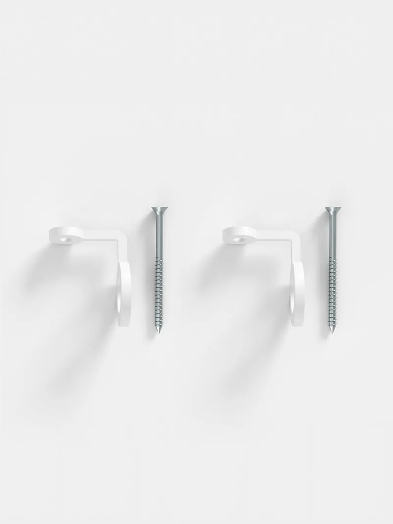 Part - Wall Bracket (2 set) van MOEBE in White – productfoto 2 van 2