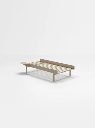 Bed 90 cm de MOEBE en Sand, High – 1, 90 – photo du produit 25 sur 25