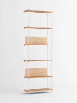 Shelving System – s.255.1.A by MOEBE in Black – product photo 2 of 6