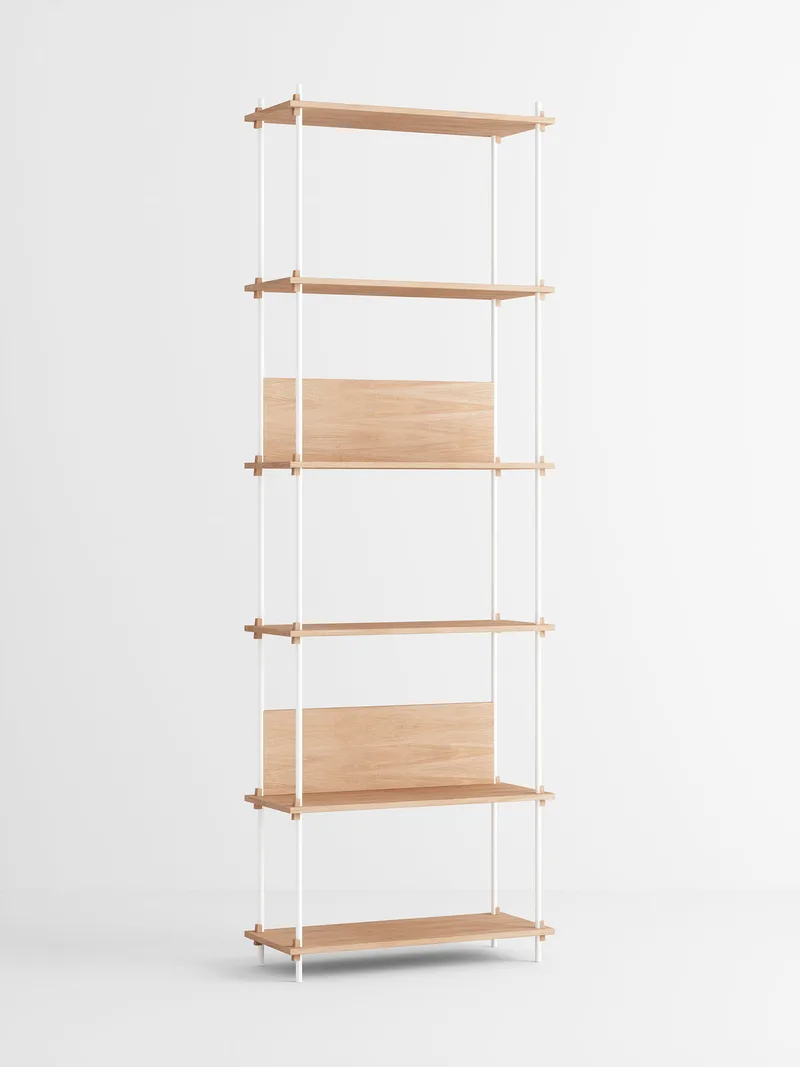 Shelving System – s.255.1.A by MOEBE in Black – product photo 2 of 6