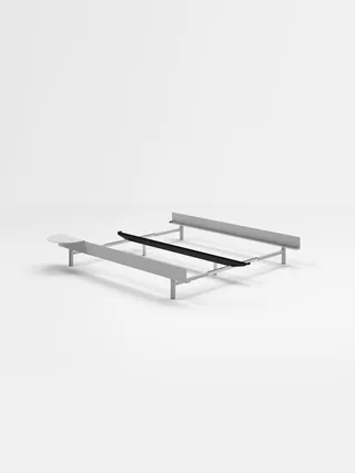 Bed 90 – 180 cm (Low) by MOEBE in Stainless Steel, 1, I'll get my own – product photo 15 of 15