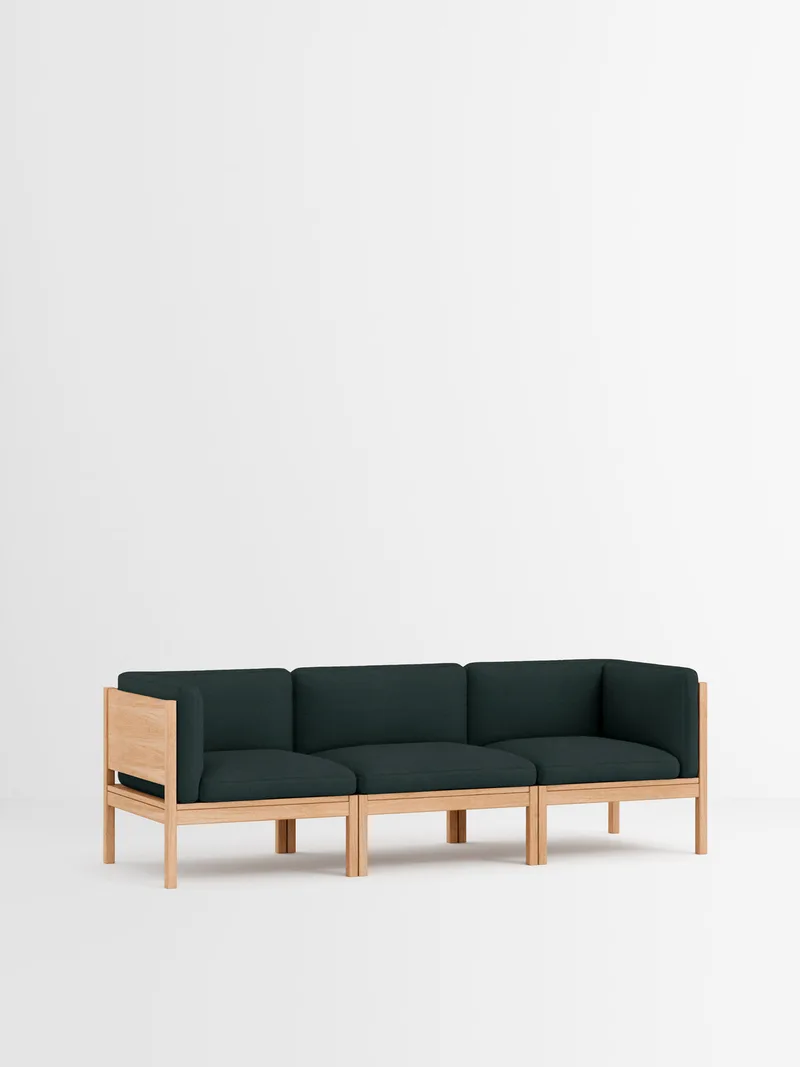 3 Seater Sofa with Sides von MOEBE in Autumn, Autumn 101, Oak – Produktfoto 1 von 34