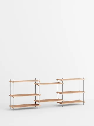 Shelving System – s.85.3.A van MOEBE in Black – productfoto 1 van 4