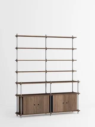Shelving System – s.200.2.H de MOEBE en Black – photo du produit 3 sur 4
