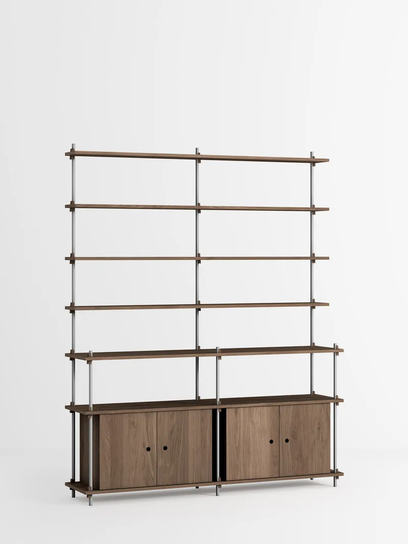 Shelving System – s.200.2.H de MOEBE en Black – photo du produit 3 sur 4