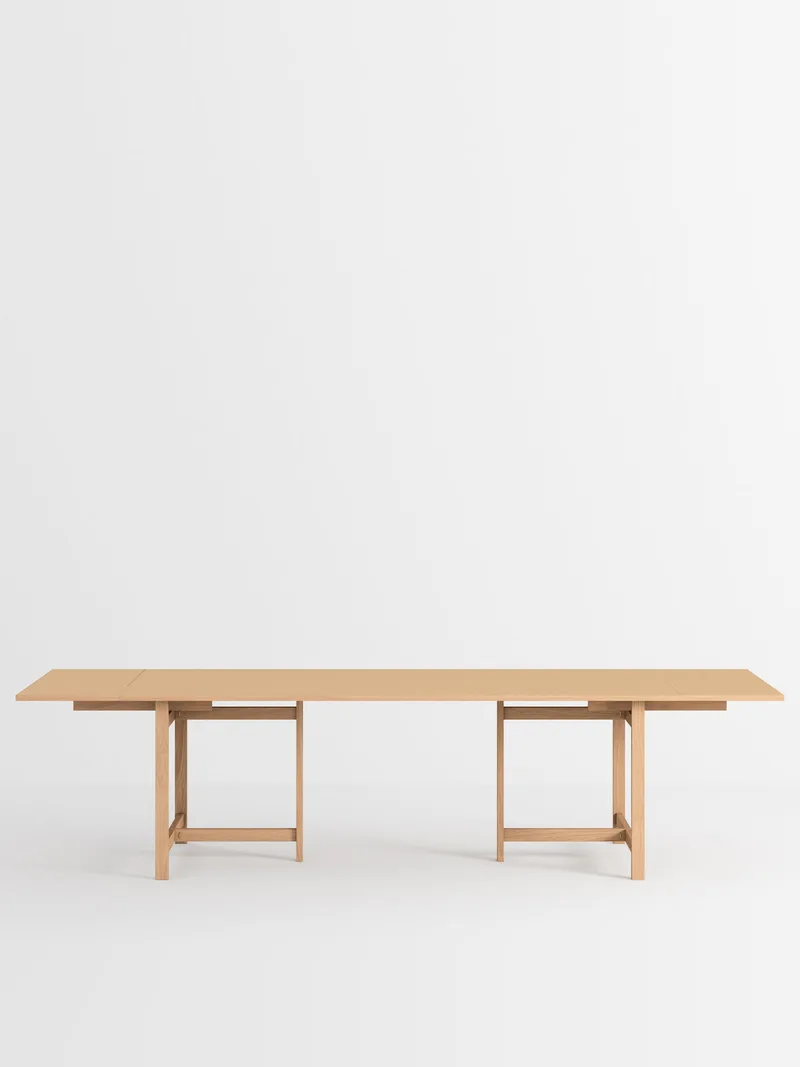 Rectangular Dining Table de MOEBE en 160 cm, 2, Burgundy – photo du produit 12 sur 13