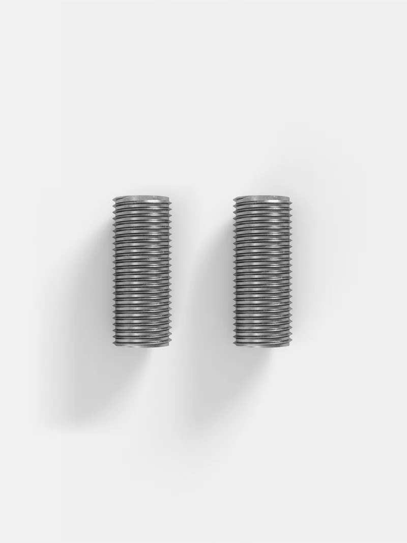 Part – Leg Connectors x2 by MOEBE in Steel – product photo