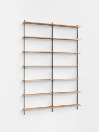 Wall Shelving – ws.230.2.B by MOEBE in Black – product photo 5 of 13