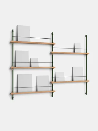 Magazine Shelving – MS.115.2 by MOEBE in Black – product photo 12 of 13
