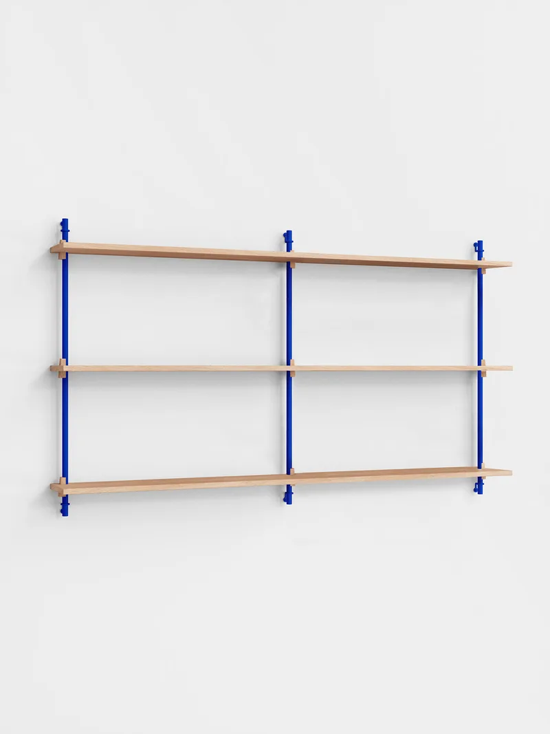 Wall Shelving – ws.85.2.B by MOEBE in Black – product photo 3 of 13