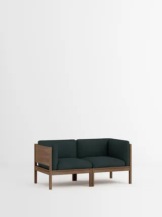 2 Seater Sofa with Sides von MOEBE in Autumn, Autumn 971, Smoked Oak – Produktfoto 35 von 35