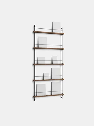Magazine Shelving – MS.180.1 van MOEBE in Black – productfoto 7 van 10