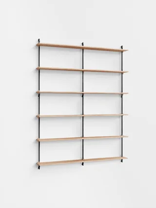 Wall Shelving – ws.200.2.B by MOEBE in Black – product photo 2 of 14