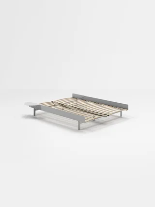 Bed 90 – 180 cm (Low) by MOEBE in Stainless Steel, 2, 140 – product photo 15 of 15
