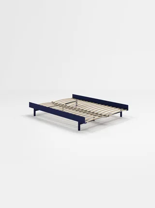 Bed 90 – 180 cm (Low) by MOEBE in Cobalt Blue, None, 140 – product photo 15 of 15