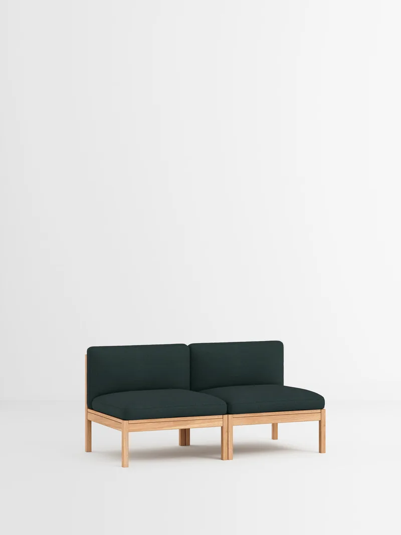 2 Seater Sofa von MOEBE in Autumn, Autumn 101, Oak – Produktfoto 1 von 34
