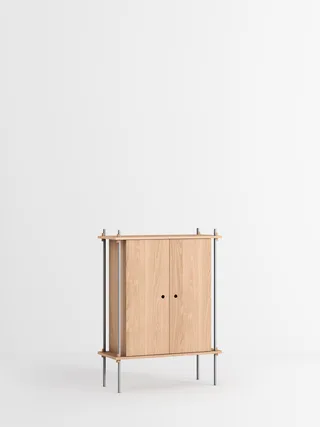 Shelving System – s.115.1.C von MOEBE in Black – Produktfoto 1 von 4