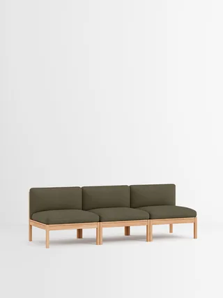 3 Seater Sofa van MOEBE in Autumn, Autumn 101, Oak – productfoto 28 van 34