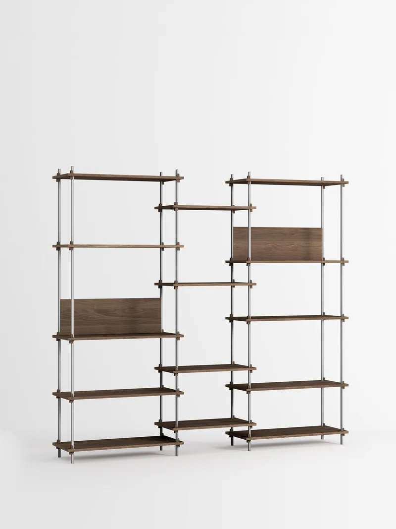 Shelving System – s.200.3.E by MOEBE in Black – product photo 3 of 4