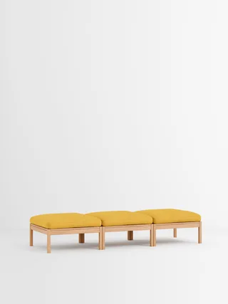 3 Seater Daybed by MOEBE in Autumn, Autumn 101, Oak – product photo 2 of 34