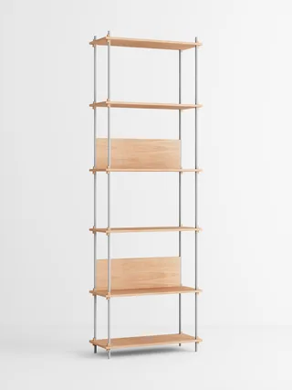Shelving System – s.255.1.A by MOEBE in Black – product photo 3 of 6