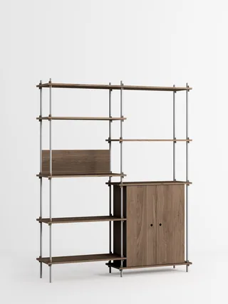 Shelving System – s.200.2.I van MOEBE in Black – productfoto 3 van 4