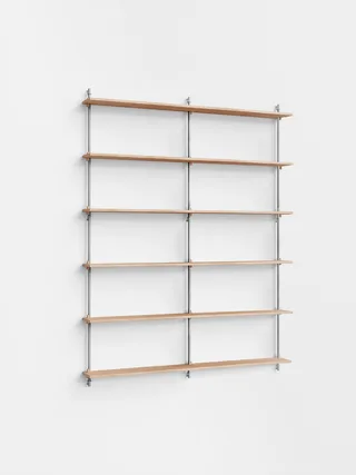 Wall Shelving – ws.200.2.B by MOEBE in Black – product photo 13 of 14