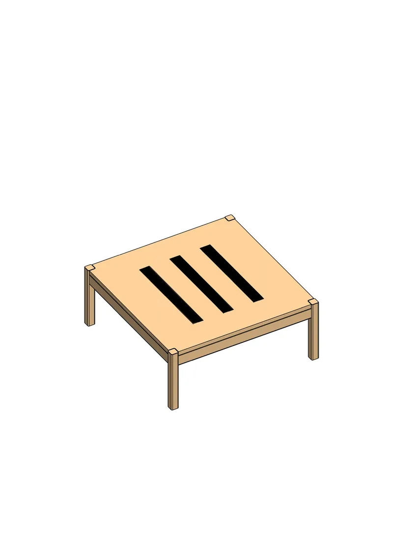 Ottoman - Frame by MOEBE – product photo