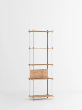 Shelving System – s.200.1.I by MOEBE in Black – product photo 1 of 4
