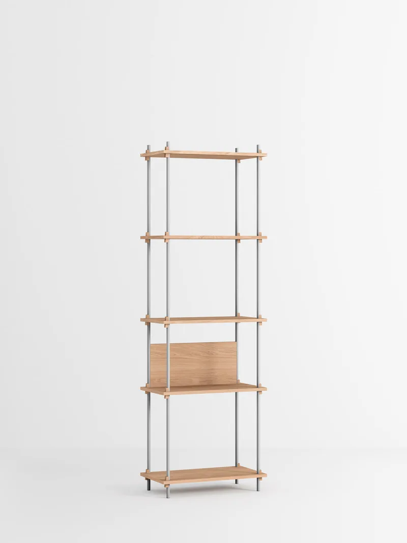 Shelving System – s.200.1.I by MOEBE in Black – product photo 1 of 4