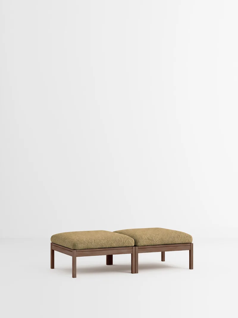 2 Seater Daybed van MOEBE in Moss, Moss 0021, Smoked Oak – productfoto 35 van 35