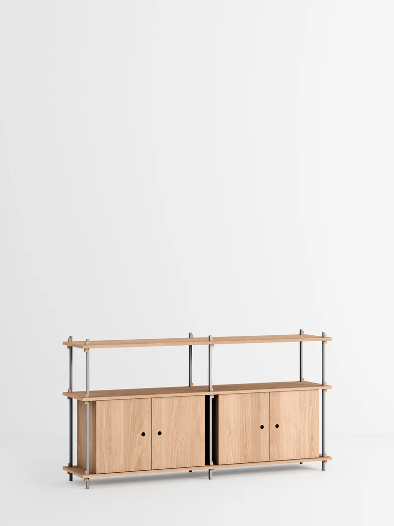 Shelving System – s.85.2.D by MOEBE in Black – product photo 1 of 4