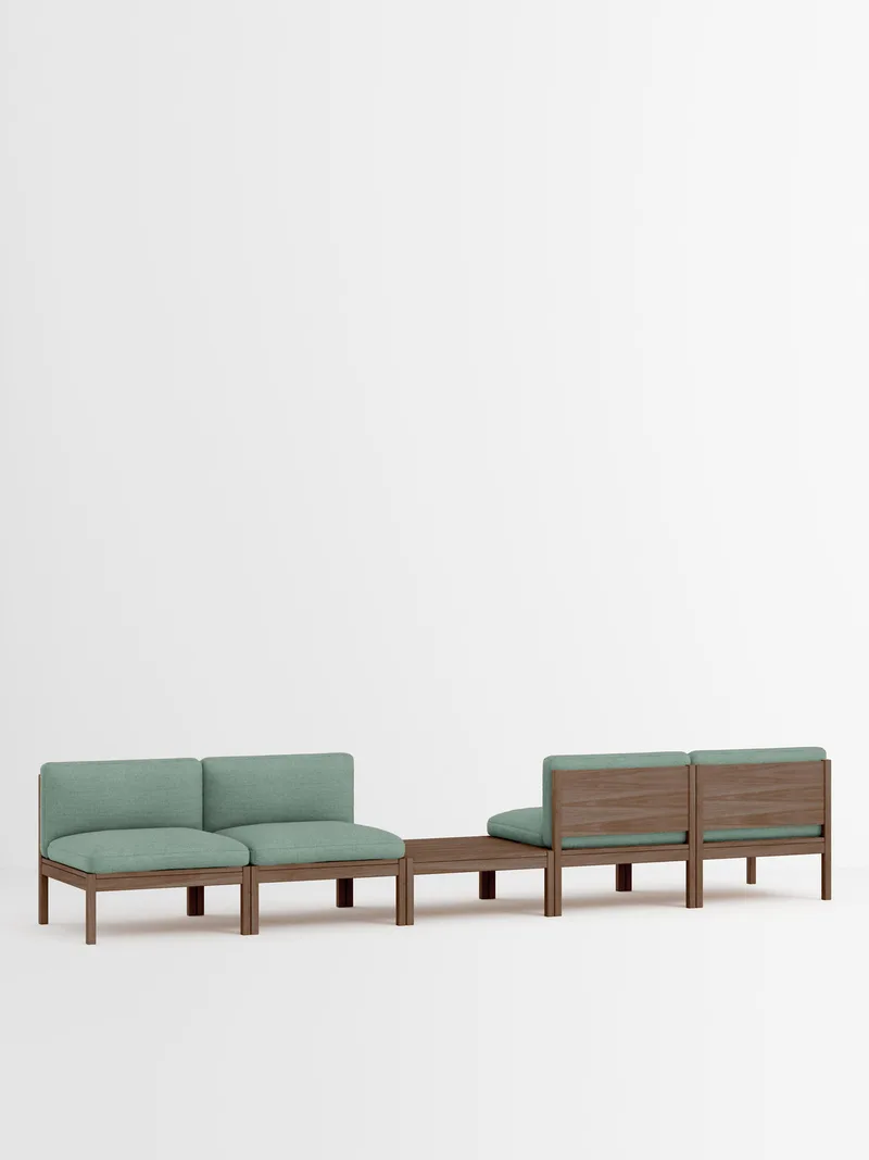 Mixed Combination B van MOEBE in Re-Wool 2, Re-Wool 2 – 868, Smoked Oak – productfoto 35 van 35