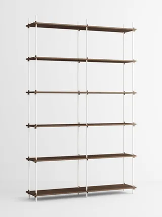 Shelving System – s.255.2.B van MOEBE in Smoked-Oak/White – productfoto 4 van 4