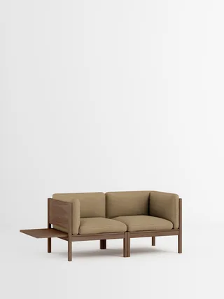 2 Seater Sofa with Sides + 1 Side Table by MOEBE in Autumn, Autumn 221, Smoked Oak – product photo 35 of 35