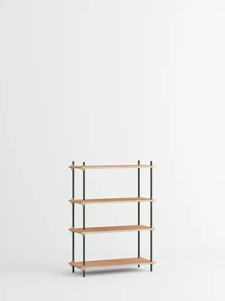 Shelving System – s.115.1.A by MOEBE in Oak/Pine-Green – product photo 4 of 4