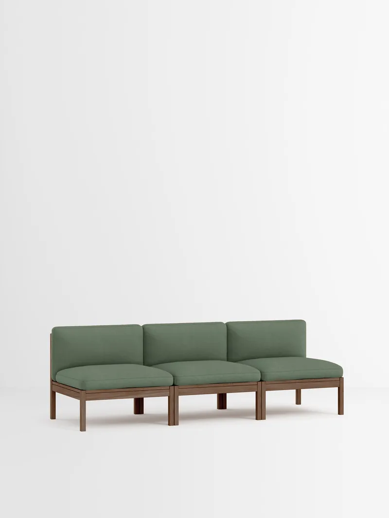 3 Seater Sofa by MOEBE in Field 2, Field 2 – 943, Smoked Oak – product photo 35 of 35