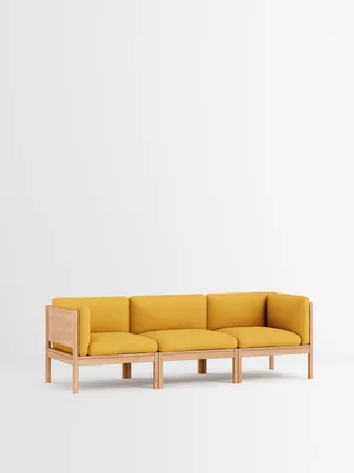 3 Seater Sofa with Sides von MOEBE in Autumn, Autumn 101, Oak – Produktfoto 2 von 34